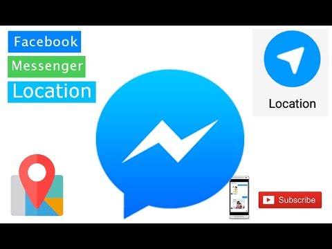 Facebook 메신저 팁 || 메신저 연락처 2019와 Facebook 위치를 공유하는 방법