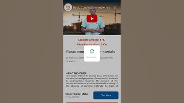 Nptel 10 week assessment solution basic construction materials