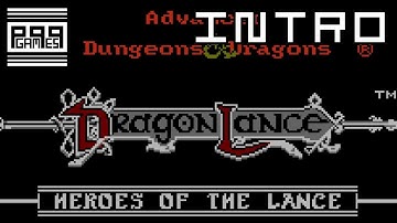 (Intro) Advanced Dungeons & Dragons: Heroes of the Lance [NES]