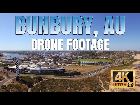 BUNBURY Western Australia - DRONE FOOTAGE