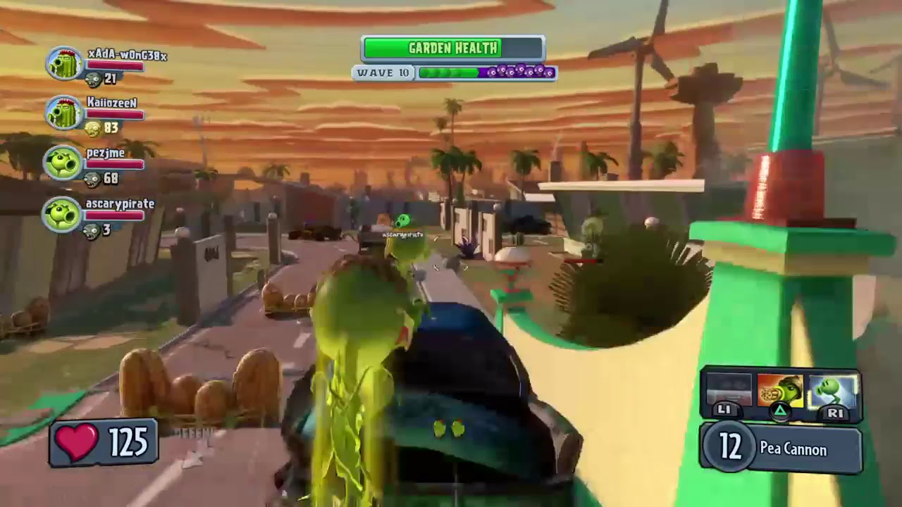 Plants vs Zombies garden warfare 1 - YouTube