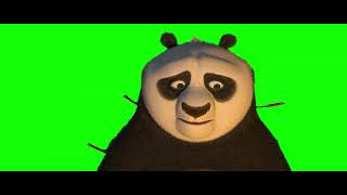 Po Making A Funny Face At Tigress Meme - Kung Fu Panda Green Screen