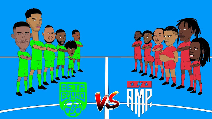 BETA SQUAD vs AMP FOOTBALL MATCH (ANIMATED)