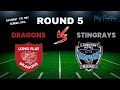 Hastings league  long flat dragons vs laurieton stingrays  round 5