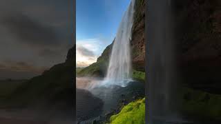 I swear it kinda looks like a 11 10 waterfall ???? Seljalandsfoss, Iceland ????????