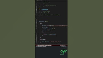 async await in javascript shorts