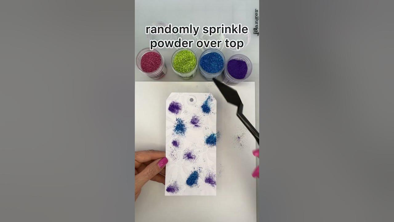 Nothing Like A Dream  Ranger Ink Embossing Powders and Liquid