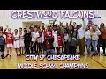 Crestwood Falcons are the City of Chesapeake Middle School Champions