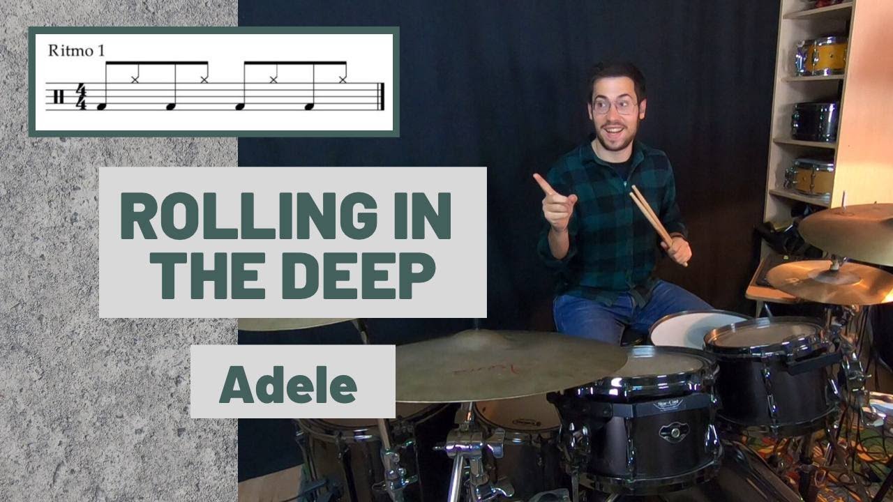🥁ROLLING IN THE DEEP - Adele (DRUM COVER) BATERÍA