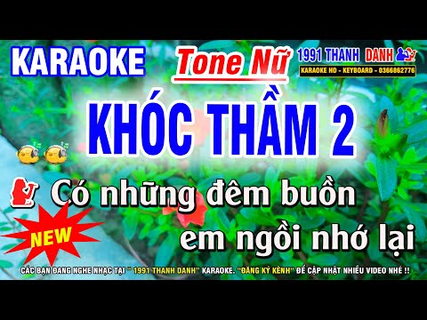 Video Karaoke Khóc Thầm 2 | Nhạc Chế Ý Nghĩa | Karaoke 1991... - youtube