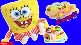 What&#39;s Inside SPONGEBOB - Eats Too much Candy