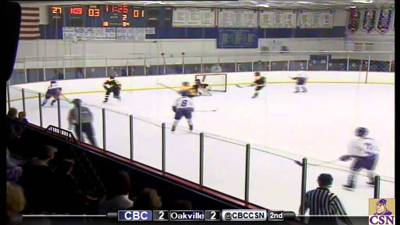 CBC Varsity Hockey vs Oakville Playoff Game YouTube