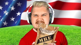 VETERAN FORCES FRIENDS TO EAT MREs