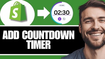 How To Add Countdown Timer To Shopify (2024 TUTORIAL)