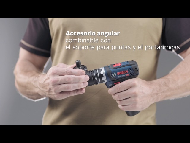 Taladro Atornillador percutor a Batería Bosch GSR 12V-15 FC flexiclick, 12V