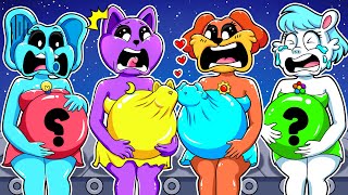 BREWING BABY CUTE PREGNANT Factory!? - SMILING CRITTERS \&  Poppy Playtime 3 Animation