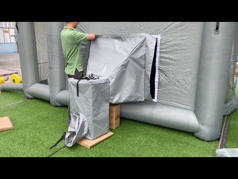 Sewinfla Inflatable Paint Booth Air Draft Device for Indoor (Elephant