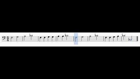 Trombone Baritone Lesson 10 Number 3