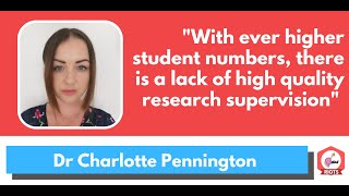 Dr Charlotte Pennington | Rigour at grassroots: A consortium approach to student research projects