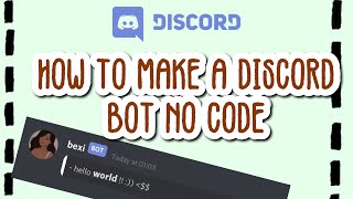 ✨ how to make a discord bot without code ✨ | Discord Tutorial
