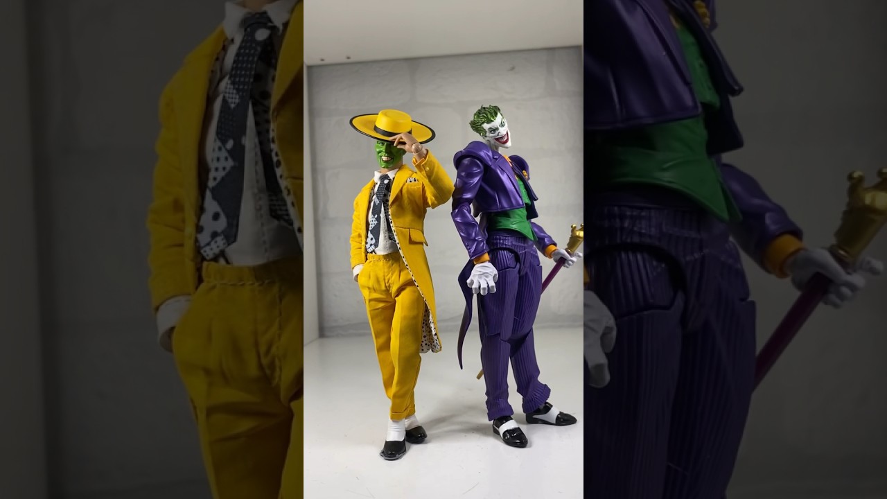 The Greatest Duo is back🔥The Mask and Joker💀 #foryou #themask #jimcarrey #harleyquinn #thejoker