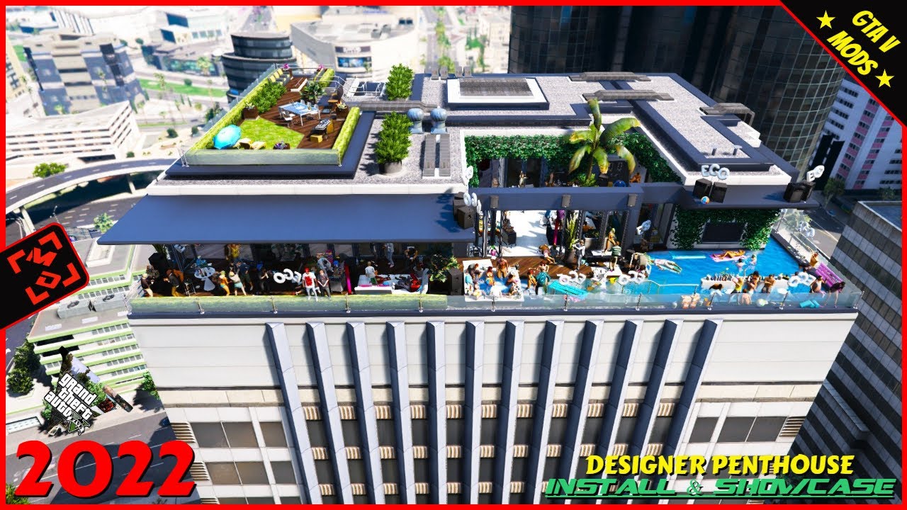 HOW TO INSTATLL THE DESIGNER PENTHOUSE FOR BEGUNNERS 2022 GTAV 