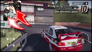 Mitsubishi Lancer Evo V Rally Japan 2SS Shinshiro Okazaki/ WRC 10 Thrustmaster T300RS screenshot 4