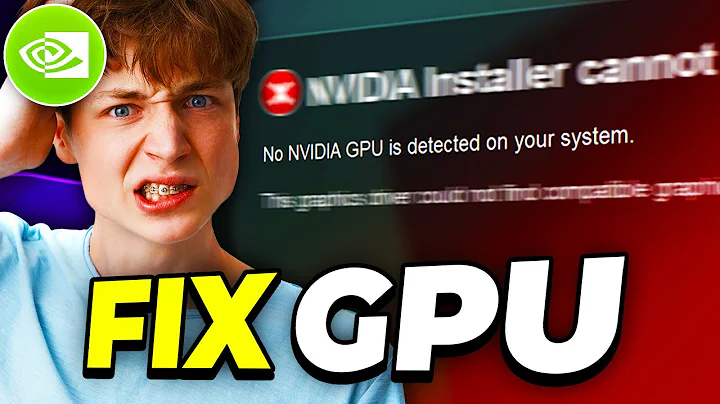 How to Fix "No Nvidia GPU Is Detected on Your System" in Windows 11