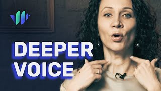 DEEPER VOICE Naturally: How to Change Your Vocal Tonality by Vocal Image 19,124 views 1 year ago 2 minutes, 23 seconds