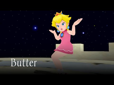 MMD Princess Peach Dances To Butter FULL 