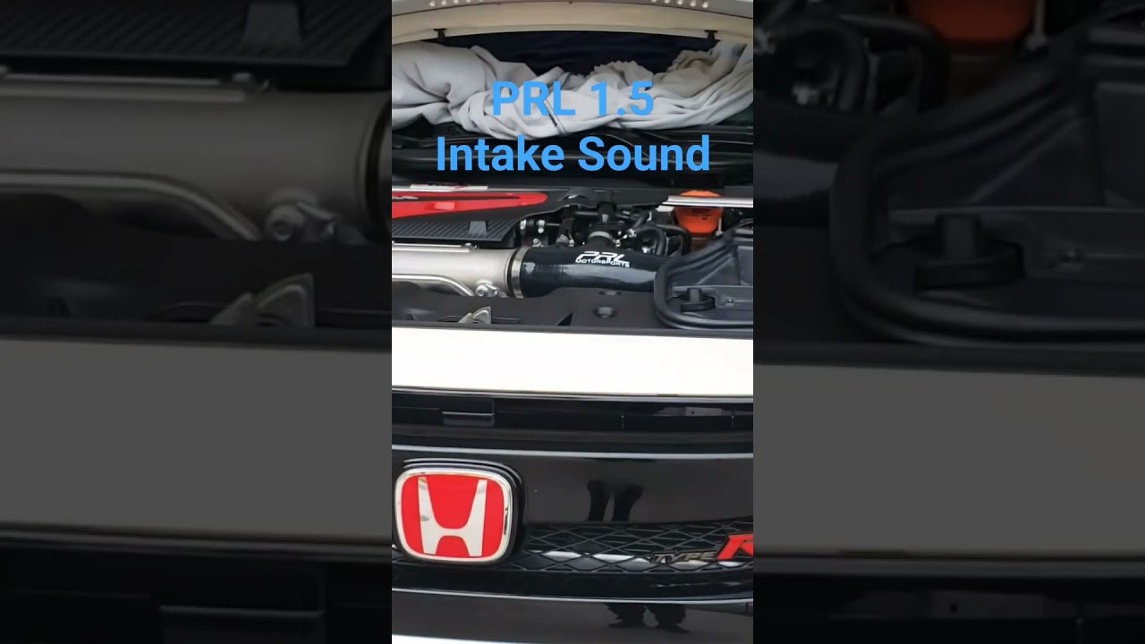 FK8 Civic Type R PRL Stage 1 Intake Sound Clip