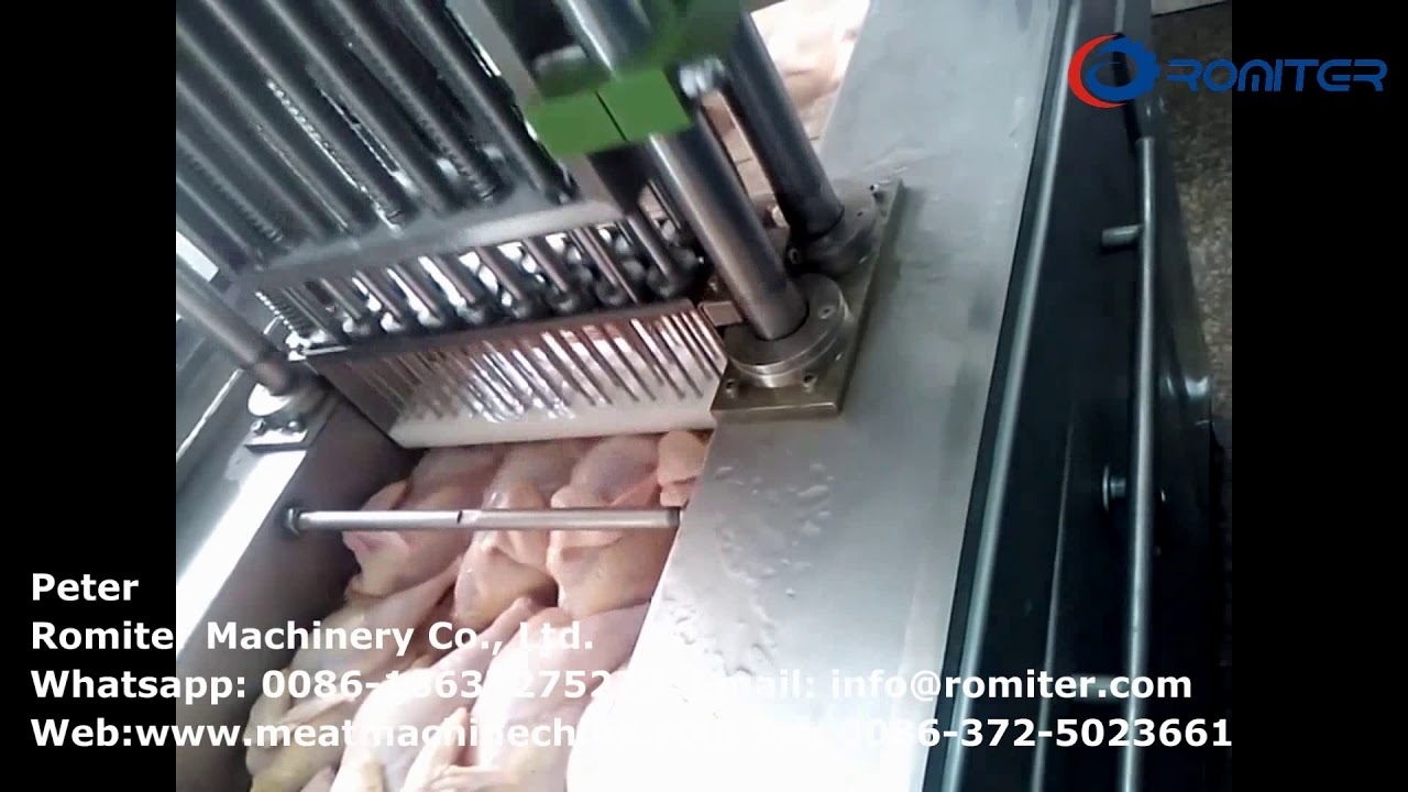Automatic Meat Brine Injector Flavoring Machine YouTube