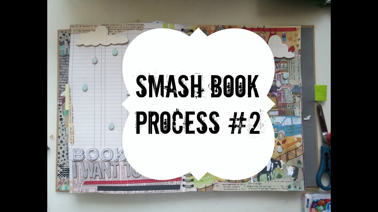 ✩ Smash book process #2 ✩ video to gif