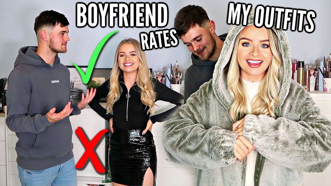 AD BOYFRIEND RATES MY AUTUMN/WINTER OUTFITS.. 😂 ft MOTEL ROCKS - YouTube