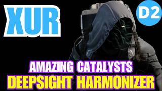 DEEPSIGHT HARMONIZER - XUR REVIEW - Destiny 2 D2 XUR Official Inventory 24 Apr 26, Apr/24/26