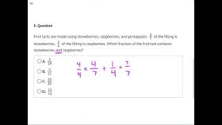 Test-Level Math Practice 1 Solutions