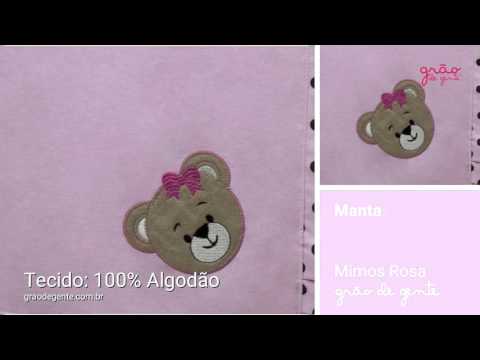 Manta Mimos Rosa | Ref: 54214