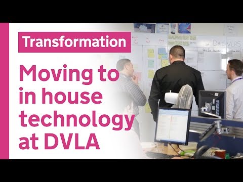 How DVLA brought its technology team in house