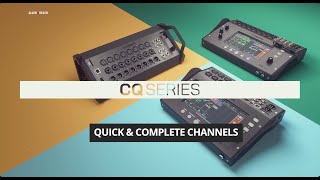 Allen & Heath CQ series Quick & Complete channels