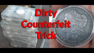 New Scam Of Passing Off Counterfeit Morgan Dollars