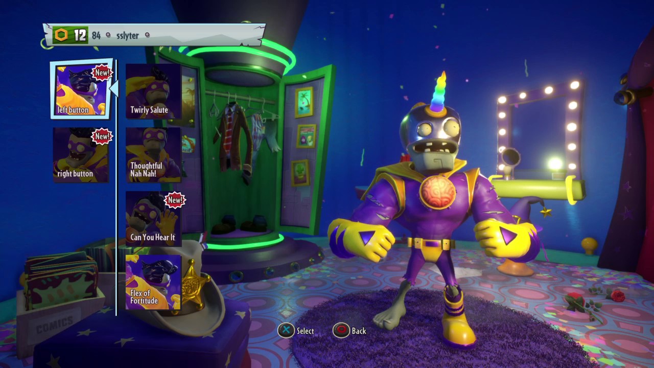 Plants vs Zombies Garden Warfare 2 Super Brainz Gestures - YouTube