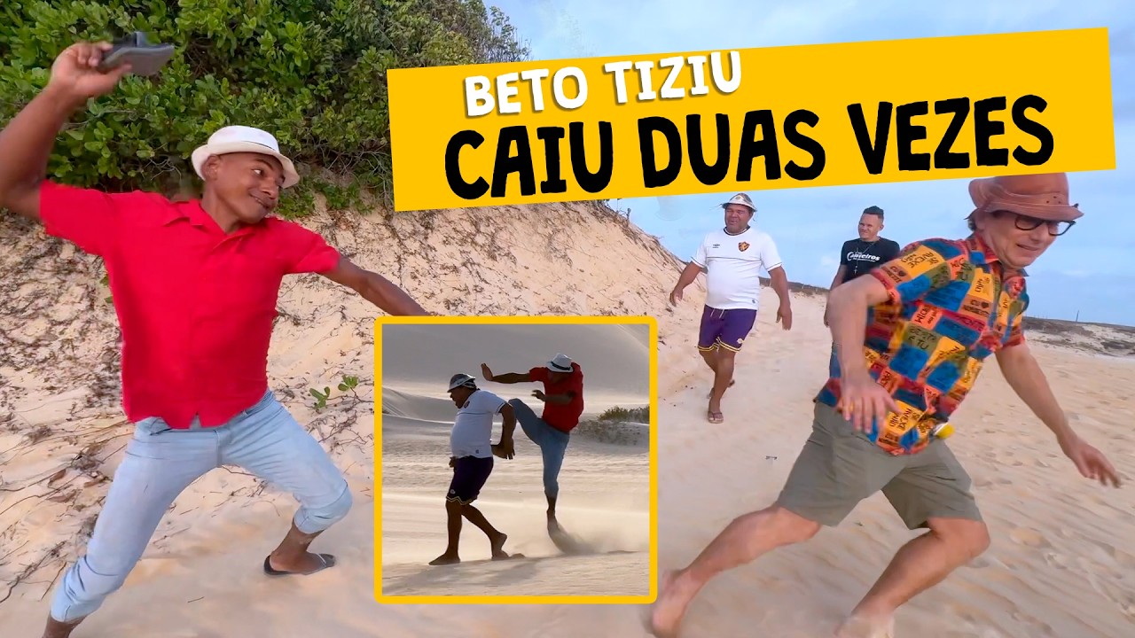 BETO TIZIU CAIU DUAS VEZES… E PEGOU AR DOBRADO!