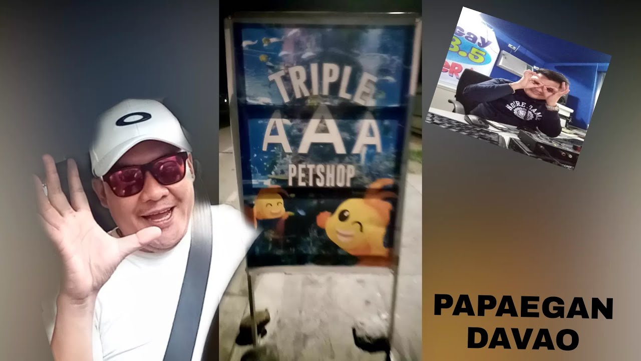 PAPAEGAN DAVAO/ TRIPLE AAA PET SHOP - TOUR ~ VLOG #01