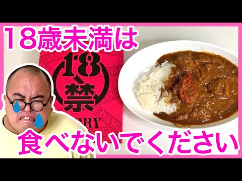 茨城県】【具材がしっかり入った激辛カレー】「18禁カレー