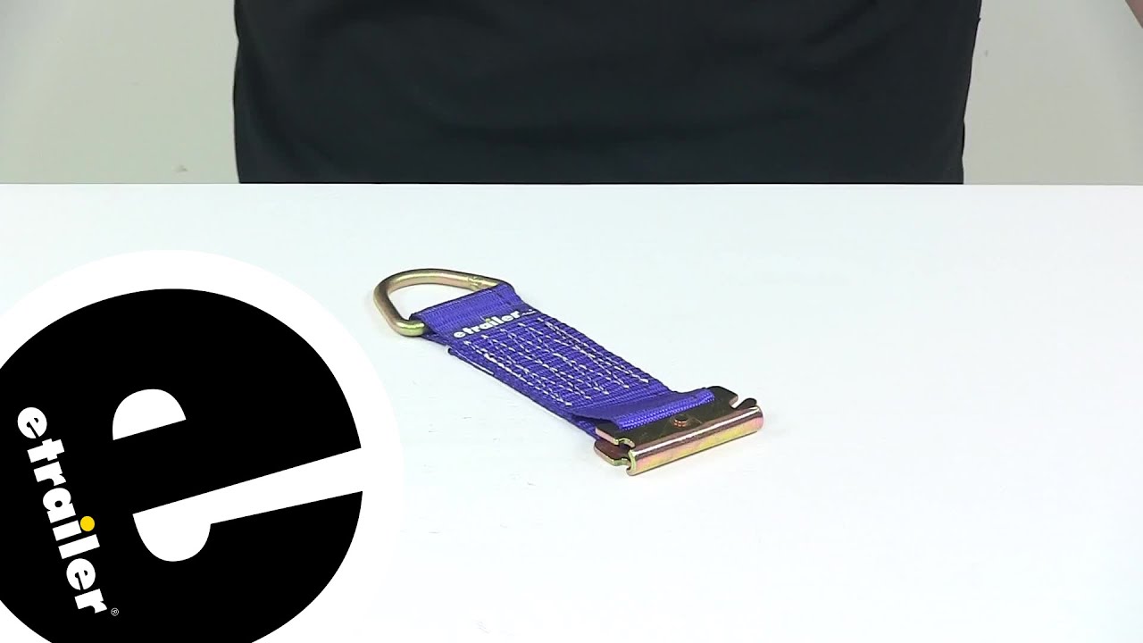 etrailer | Feature Review Titan Chain E Track Fitting with D-Ring