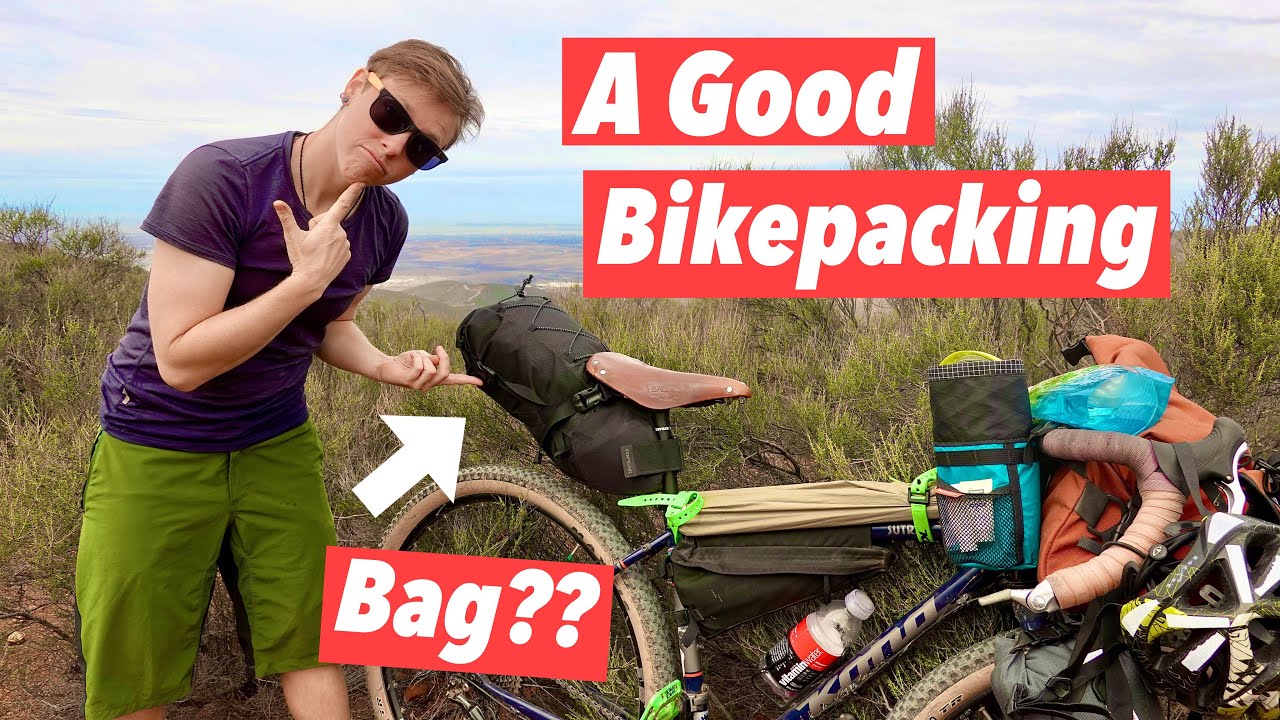 TOPEAK BACKLOADER 10L BIKEPACKING SADDLE BAG - FIRST LOOK - YouTube