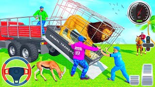 Big Hungary Buffalo Transport Game / Farm Animal Transport Truck Driving - Android Gameplay #1 screenshot 3