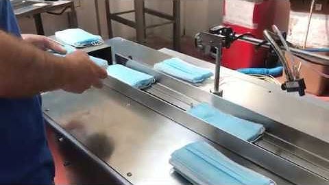 GNA - Horizontal Flow Pack machine for Masks