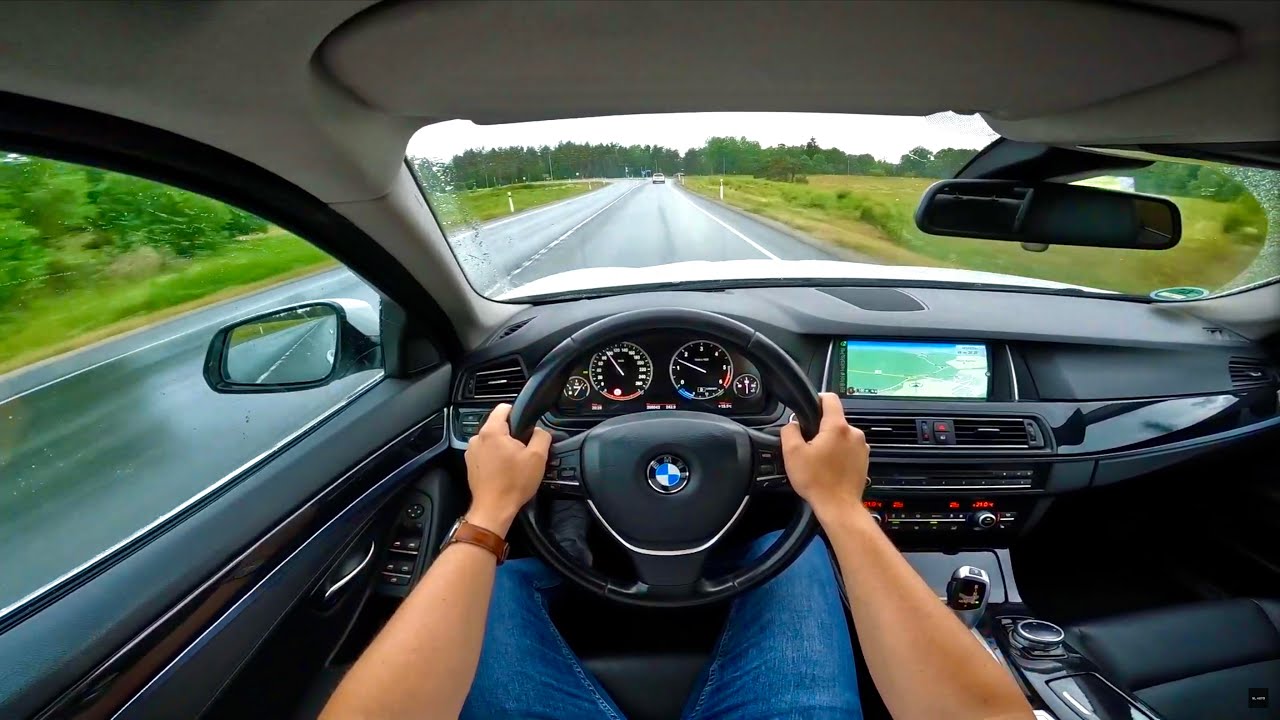 BMW F10 520D 135KW LCI 2014 Saloon POV Drive