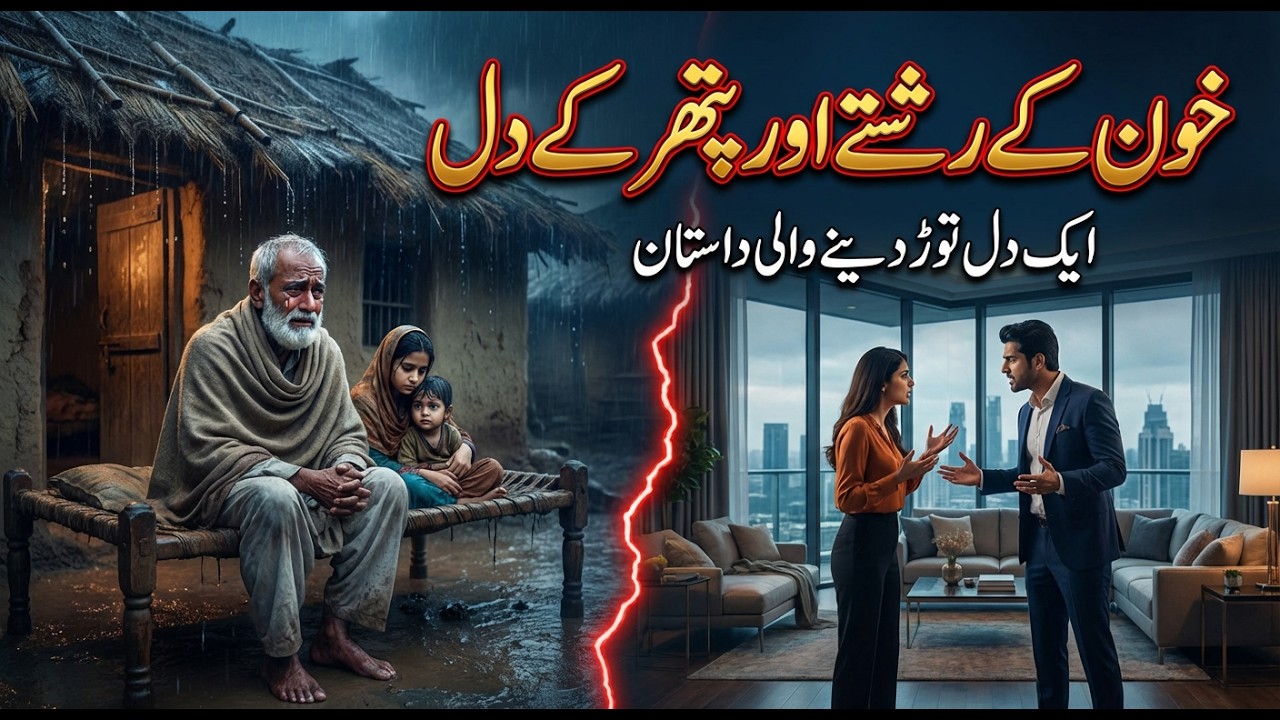 Khoon ke Rishtey aur Pathar ke Dil | Ek Rula Dene Wali Emotional Kahani